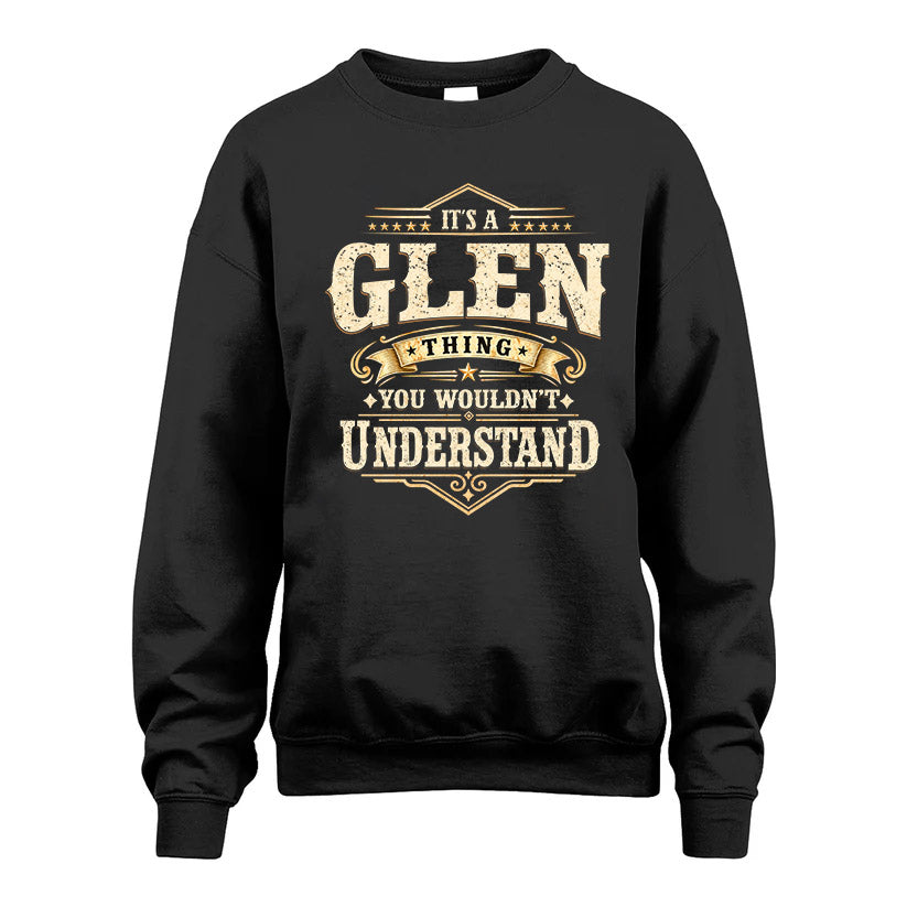 GLEN HH-F009–Personalized Name Quote Apparel “It’s an NAME Thing You Wouldn’t Understand”