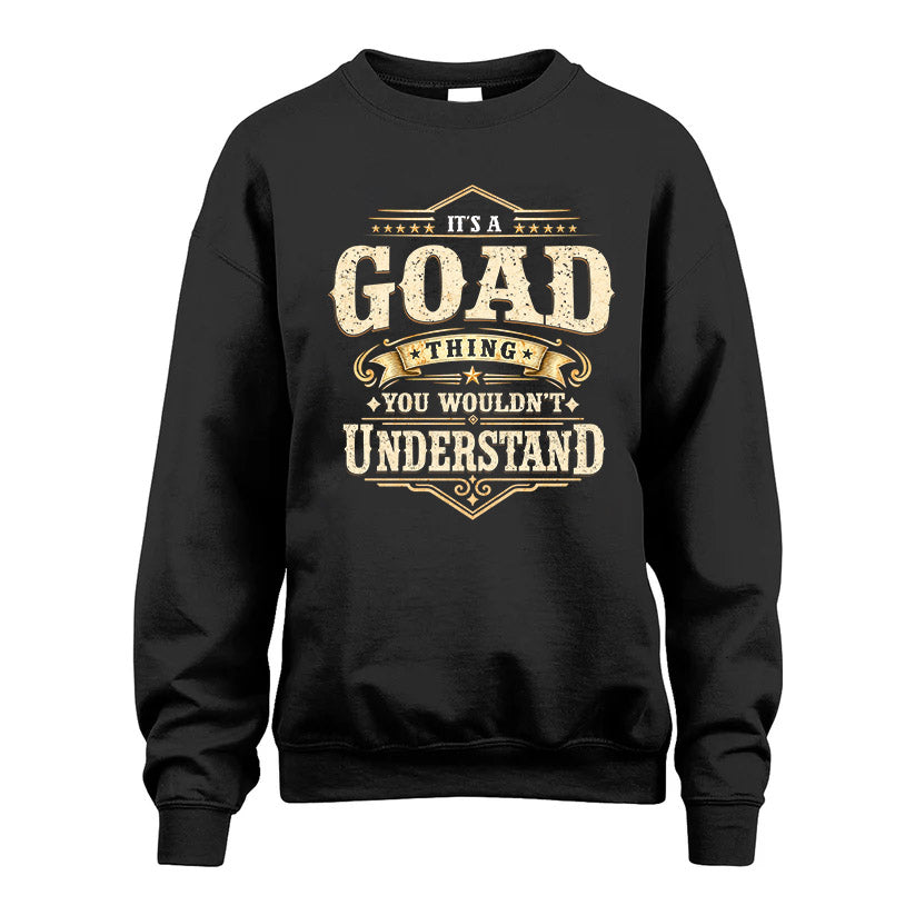 GOAD HH-F009–Personalized Name Quote Apparel “It’s an NAME Thing You Wouldn’t Understand”