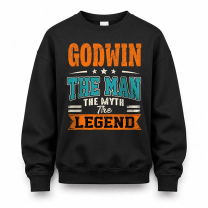 GODWIN HH F007 The Man The Myth The Legend Personalized Shirt – Gift for Men