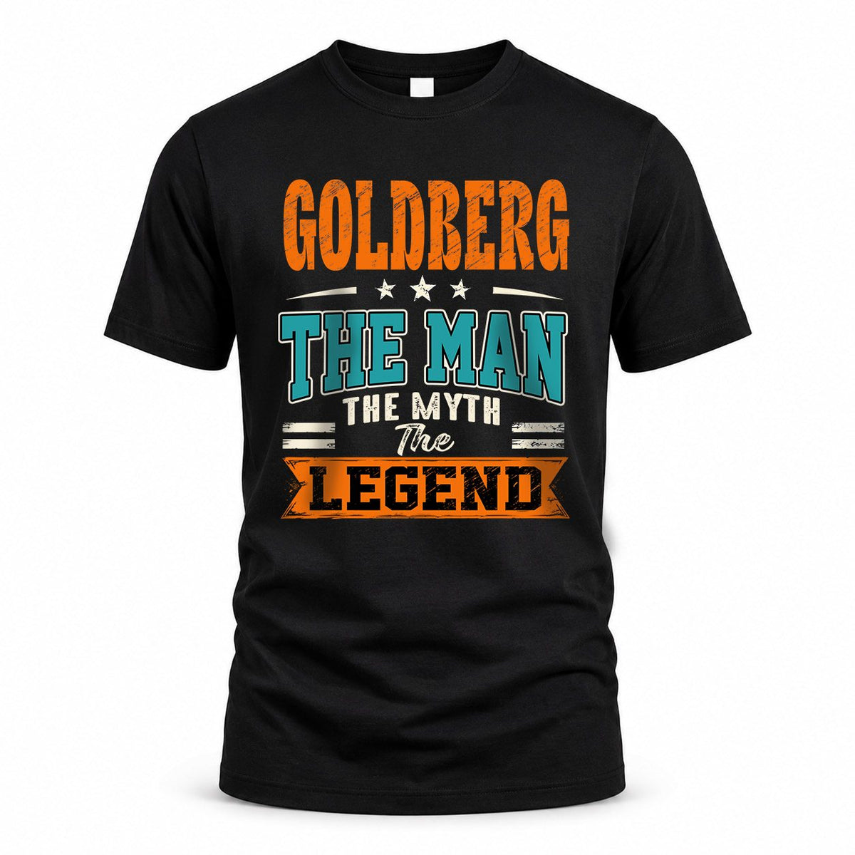 GOLDBERG HH F007 The Man The Myth The Legend Personalized Shirt – Gift for Men