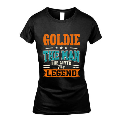 GOLDIE HH F007 The Man The Myth The Legend Personalized Shirt – Gift for Men