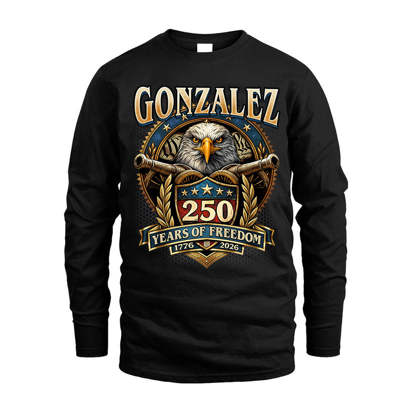 GONZALEZ HH88-K250-104...250 Years Of Freedom 1776-2026