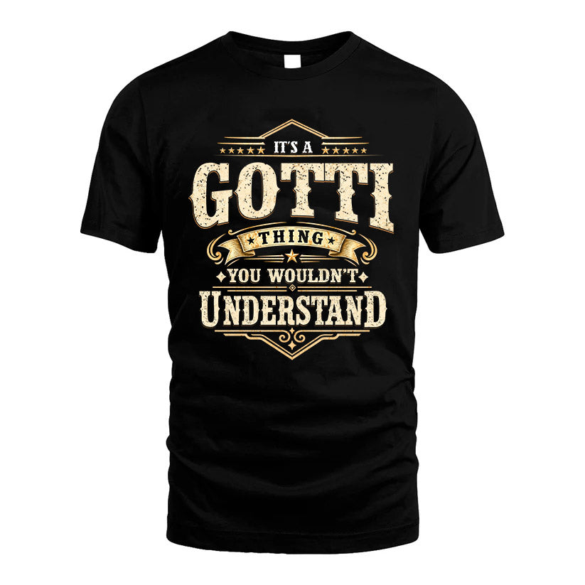 GOTTI HH-F009–Personalized Name Quote Apparel “It’s an NAME Thing You Wouldn’t Understand”