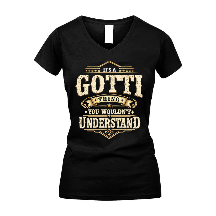 GOTTI HH-F009–Personalized Name Quote Apparel “It’s an NAME Thing You Wouldn’t Understand”