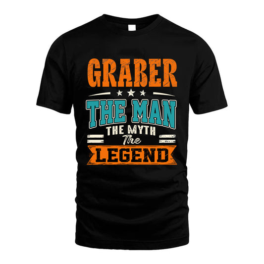 GRABER HH F007 The Man The Myth The Legend Personalized Shirt – Gift for Men