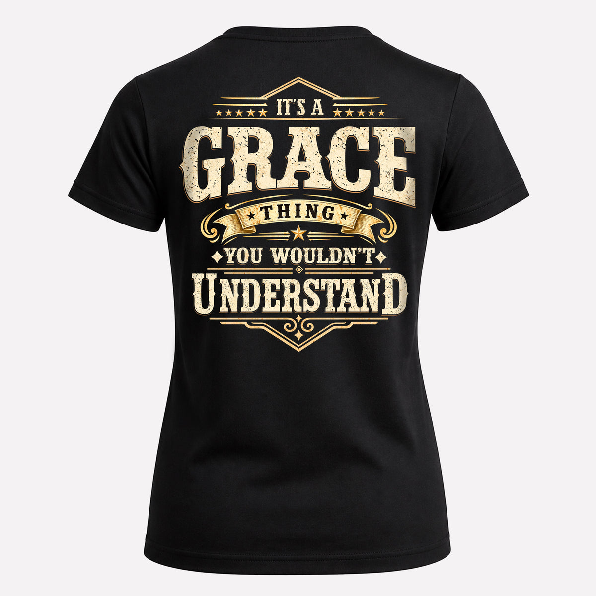 GRACE HH-F003–Personalized Name Quote Apparel “It’s an NAME Thing You Wouldn’t Understand”