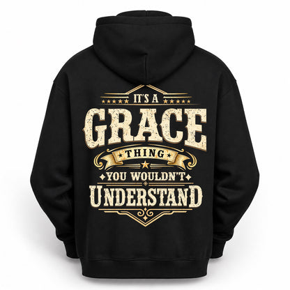 GRACE HH-F003–Personalized Name Quote Apparel “It’s an NAME Thing You Wouldn’t Understand”