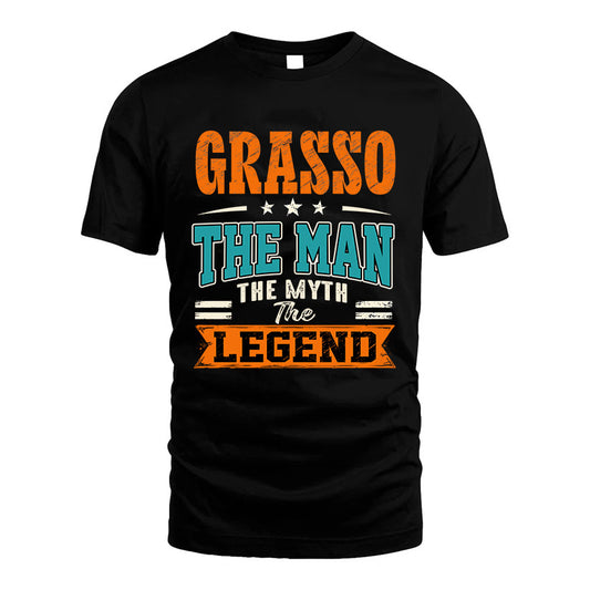 GRASSO HH F007 The Man The Myth The Legend Personalized Shirt – Gift for Men