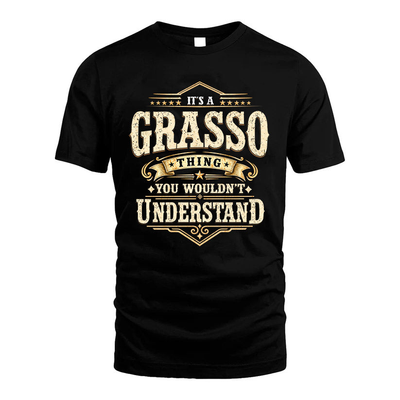 GRASSO HH-F009–Personalized Name Quote Apparel “It’s an NAME Thing You Wouldn’t Understand”