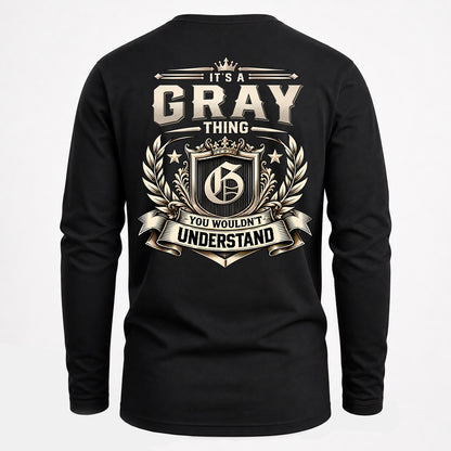 GRAY HH-F006 Thing Personalized Name T Shirt – You Wouldn’t Understand