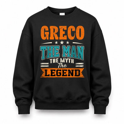 GRECO HH F007 The Man The Myth The Legend Personalized Shirt – Gift for Men