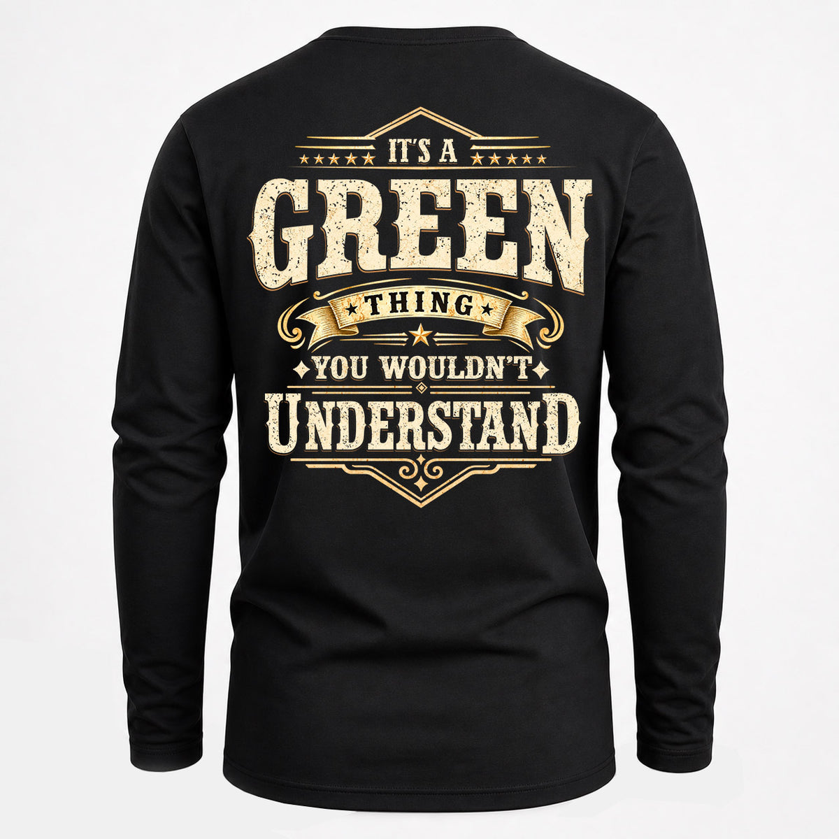 GREEN HH-F003–Personalized Name Quote Apparel “It’s an NAME Thing You Wouldn’t Understand”