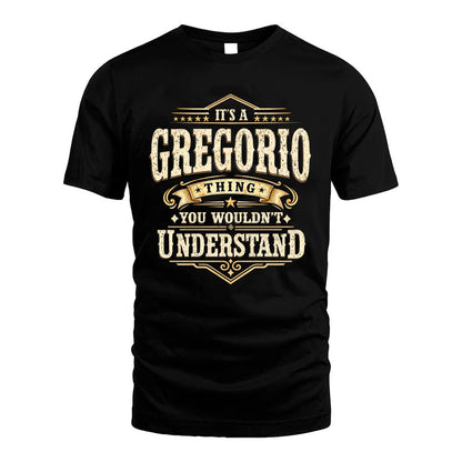 GREGORIO HH-F009–Personalized Name Quote Apparel “It’s an NAME Thing You Wouldn’t Understand”
