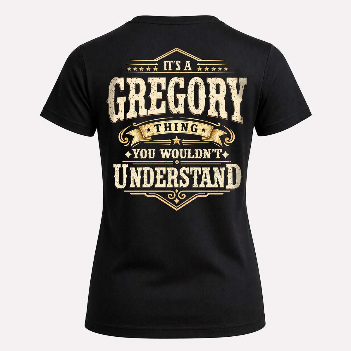 GREGORY HH-F003–Personalized Name Quote Apparel “It’s an NAME Thing You Wouldn’t Understand”