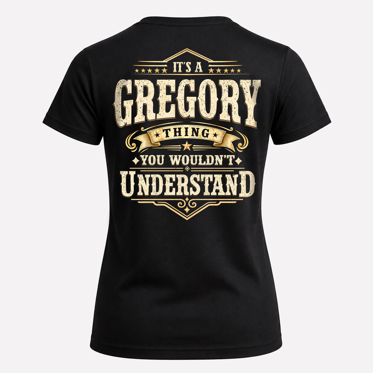 GREGORY HH-F003–Personalized Name Quote Apparel “It’s an NAME Thing You Wouldn’t Understand”