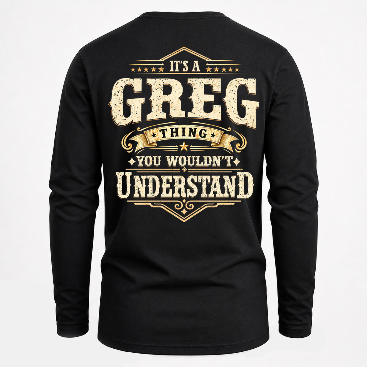 GREG HH-F003–Personalized Name Quote Apparel “It’s an NAME Thing You Wouldn’t Understand”