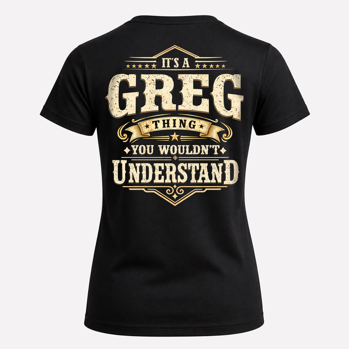 GREG HH-F003–Personalized Name Quote Apparel “It’s an NAME Thing You Wouldn’t Understand”