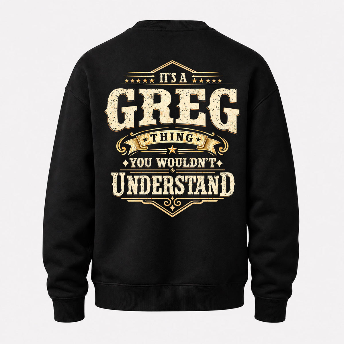 GREG HH-F003–Personalized Name Quote Apparel “It’s an NAME Thing You Wouldn’t Understand”