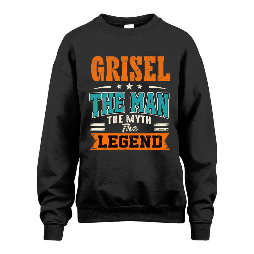 GRISEL HH F007 The Man The Myth The Legend Personalized Shirt – Gift for Men