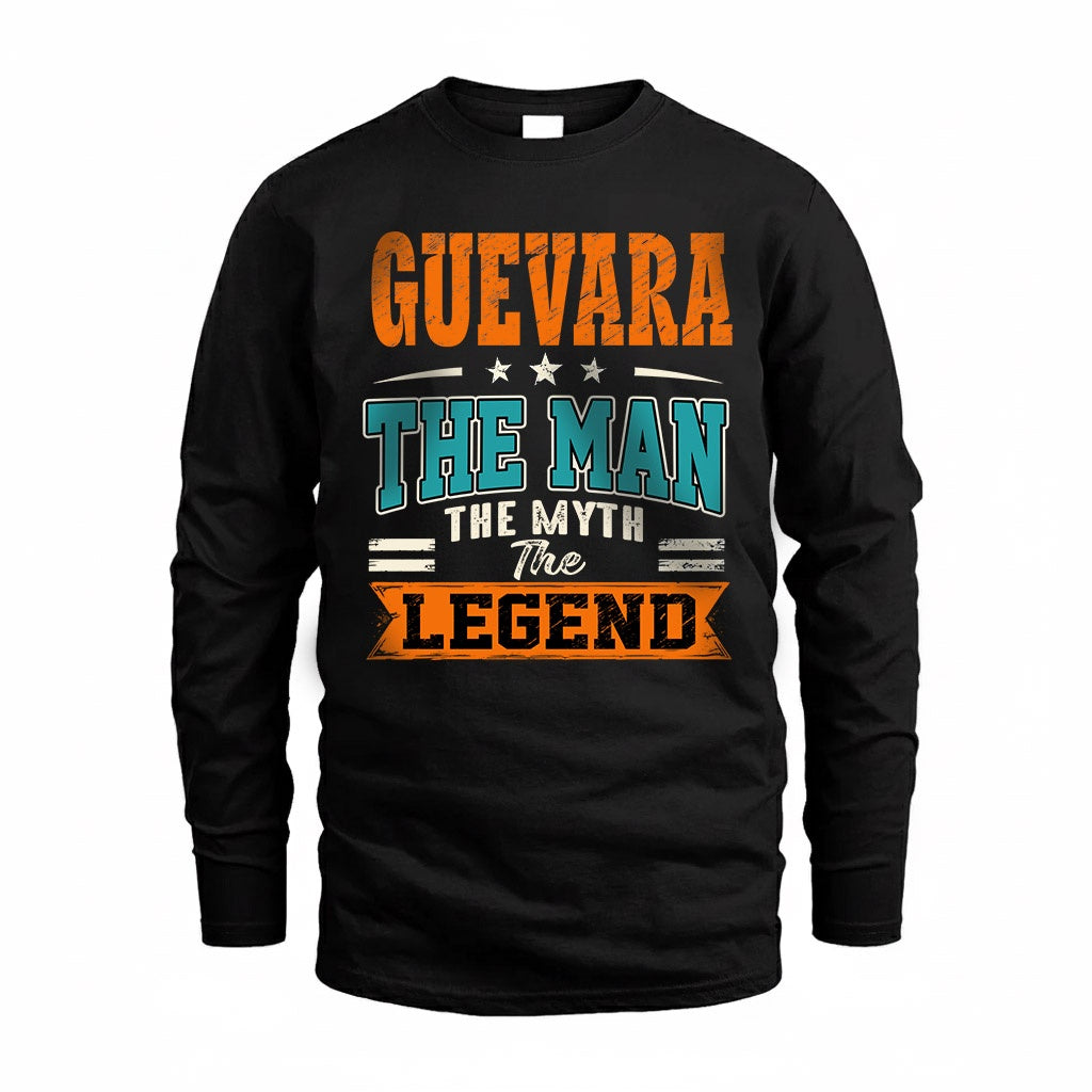 GUEVARA HH F007 The Man The Myth The Legend Personalized Shirt – Gift for Men