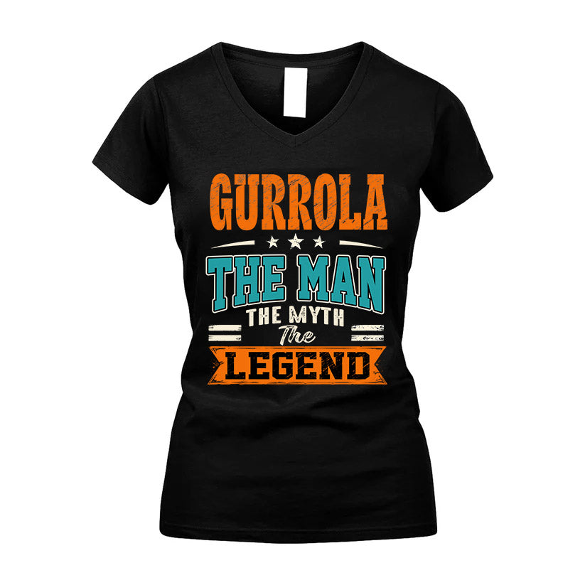 GURROLA HH F007 The Man The Myth The Legend Personalized Shirt – Gift for Men