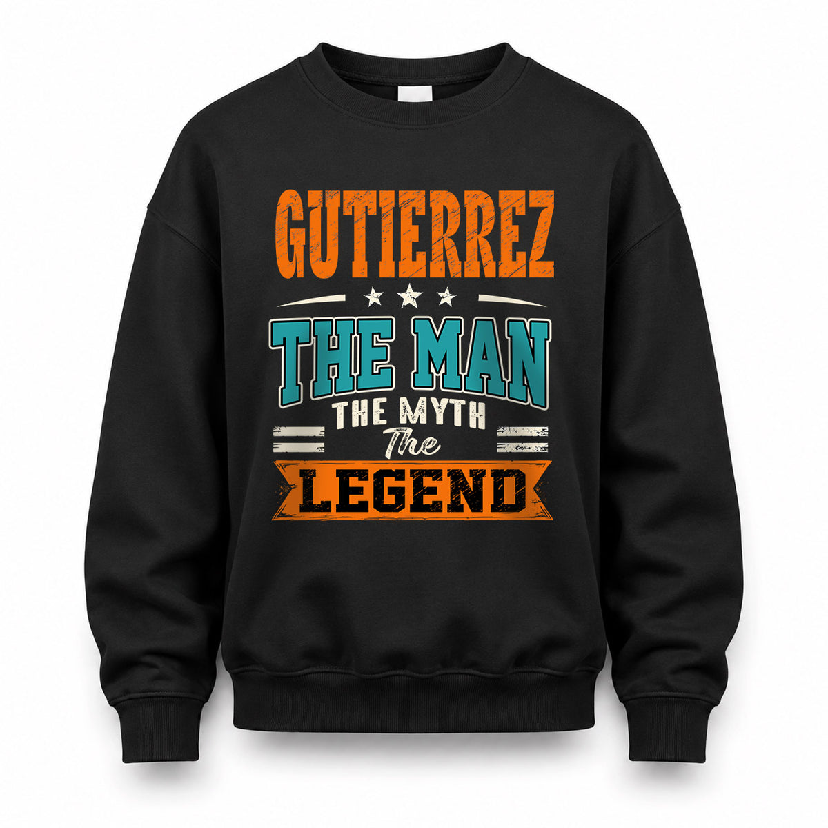 GUTIERREZ HH F007 The Man The Myth The Legend Personalized Shirt – Gift for Men