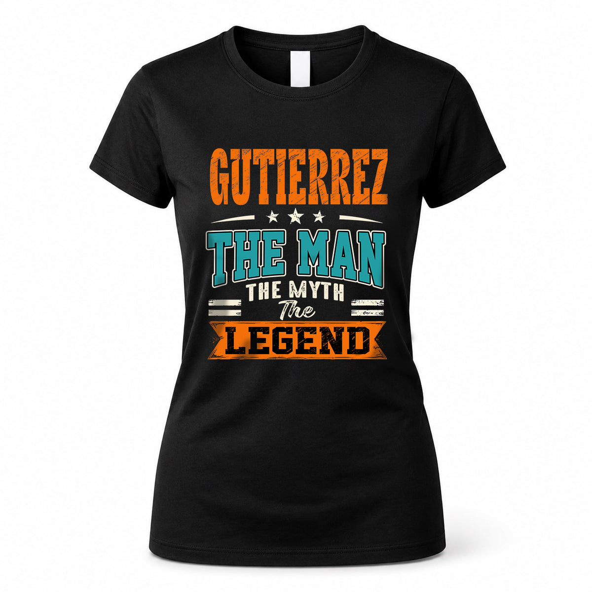GUTIERREZ HH F007 The Man The Myth The Legend Personalized Shirt – Gift for Men