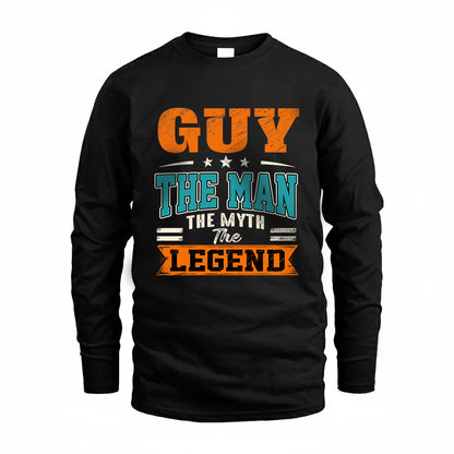GUY HH F007 The Man The Myth The Legend Personalized Shirt – Gift for Men