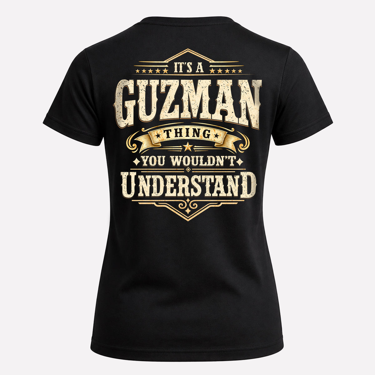 GUZMAN HH-F003–Personalized Name Quote Apparel “It’s an NAME Thing You Wouldn’t Understand”