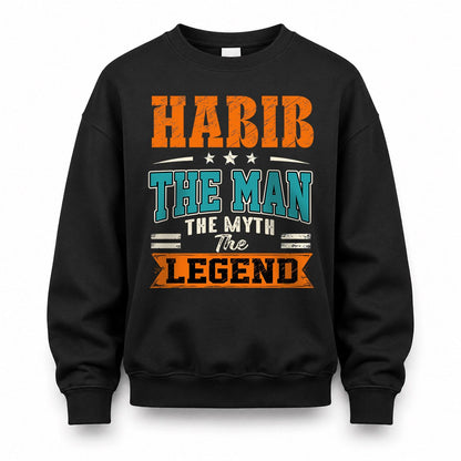 HABIB HH F007 The Man The Myth The Legend Personalized Shirt – Gift for Men