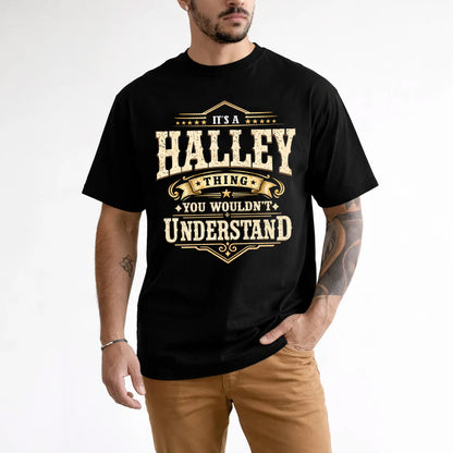 HALLEY HH-F009–Personalized Name Quote Apparel “It’s an NAME Thing You Wouldn’t Understand”