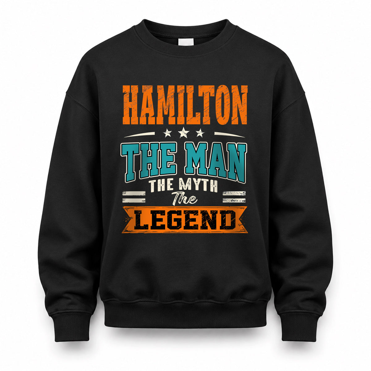 HAMILTON HH F007 The Man The Myth The Legend Personalized Shirt – Gift for Men