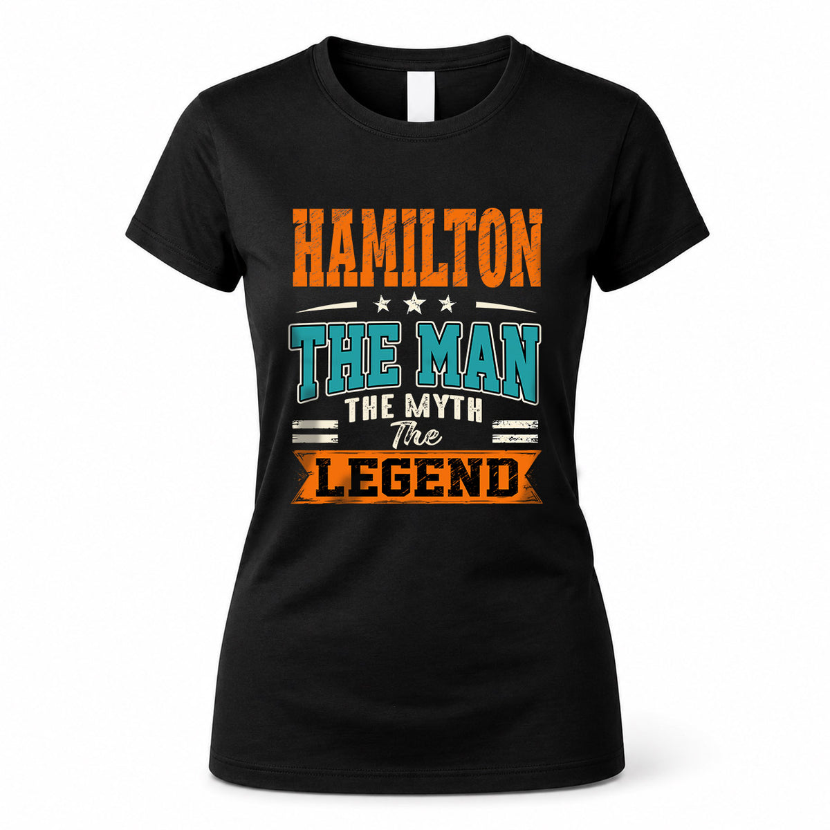 HAMILTON HH F007 The Man The Myth The Legend Personalized Shirt – Gift for Men