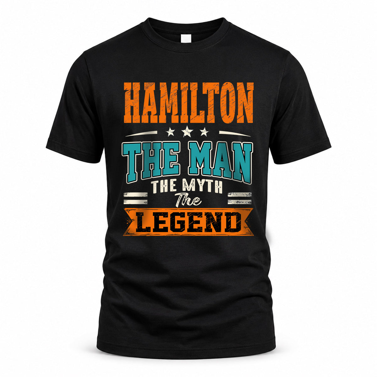 HAMILTON HH F007 The Man The Myth The Legend Personalized Shirt – Gift for Men