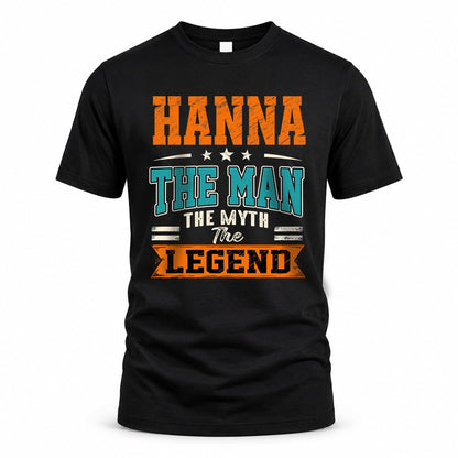 HANNA HH F007 The Man The Myth The Legend Personalized Shirt – Gift for Men