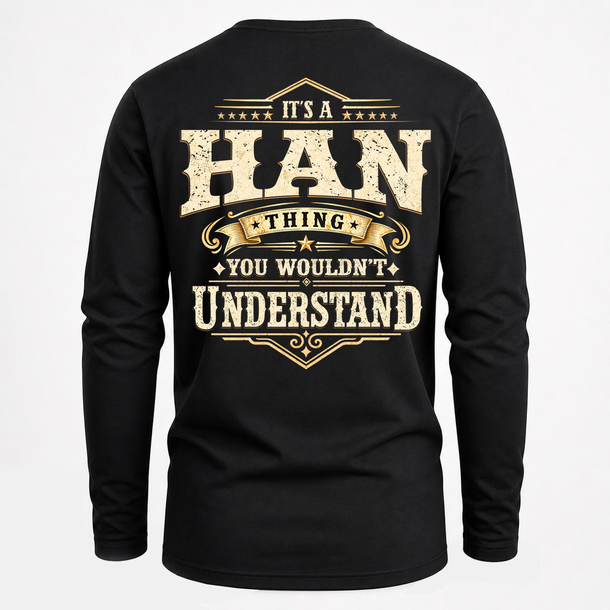 HAN HH-F003–Personalized Name Quote Apparel “It’s an NAME Thing You Wouldn’t Understand”