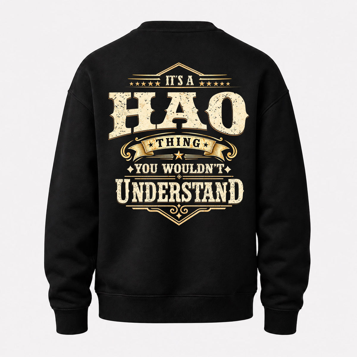 HAO HH-F003–Personalized Name Quote Apparel “It’s an NAME Thing You Wouldn’t Understand”