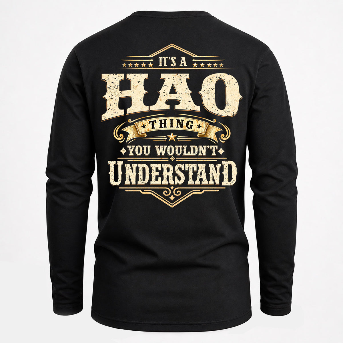 HAO HH-F003–Personalized Name Quote Apparel “It’s an NAME Thing You Wouldn’t Understand”