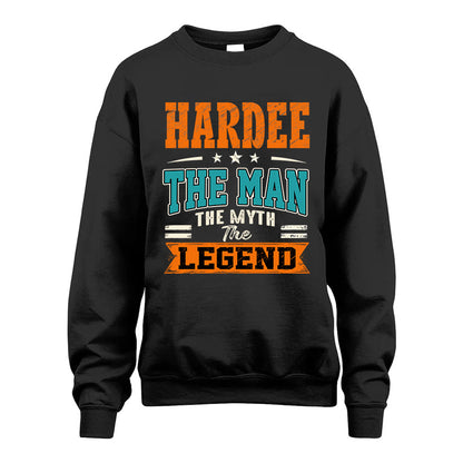 HARDEE HH F007 The Man The Myth The Legend Personalized Shirt – Gift for Men
