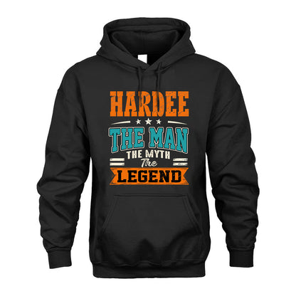 HARDEE HH F007 The Man The Myth The Legend Personalized Shirt – Gift for Men