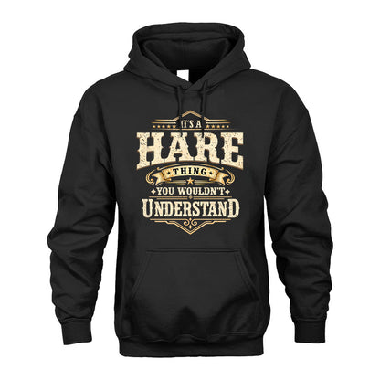HARE HH-F009–Personalized Name Quote Apparel “It’s an NAME Thing You Wouldn’t Understand”