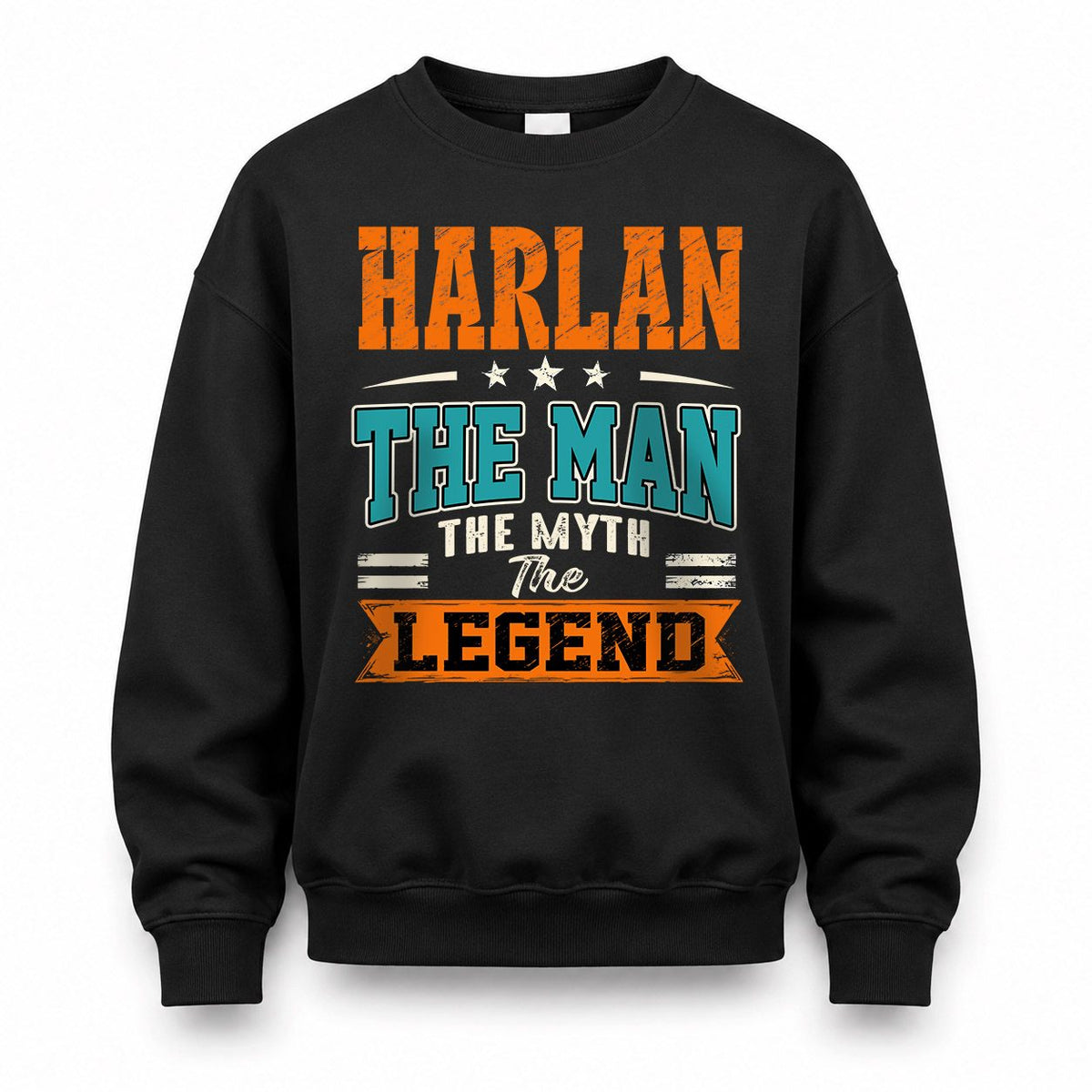 HARLAN HH F007 The Man The Myth The Legend Personalized Shirt – Gift for Men