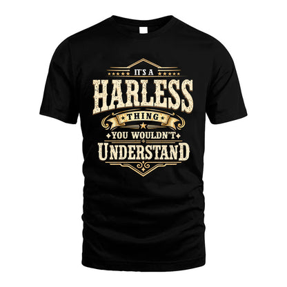 HARLESS HH-F009–Personalized Name Quote Apparel “It’s an NAME Thing You Wouldn’t Understand”