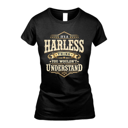 HARLESS HH-F009–Personalized Name Quote Apparel “It’s an NAME Thing You Wouldn’t Understand”