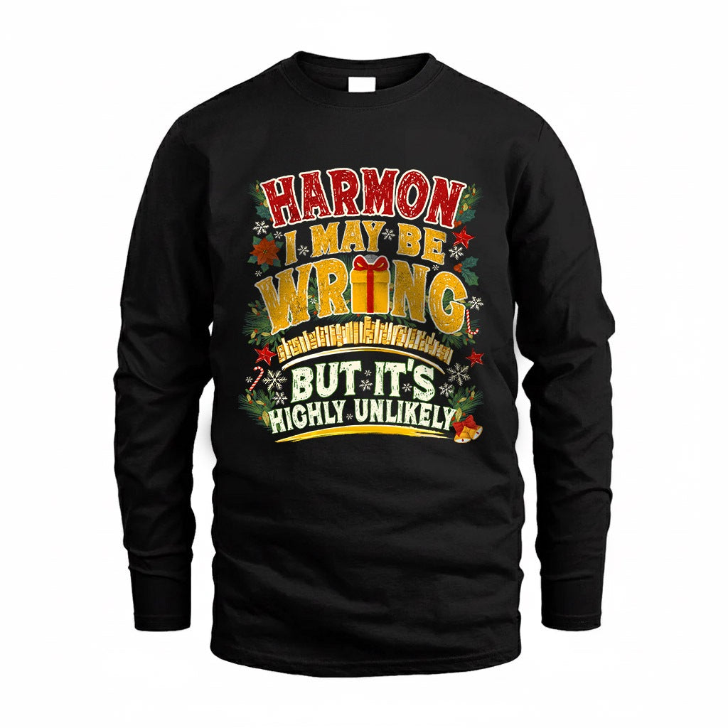 HARMON HH-F010 Personalized Name Funny Tshirt