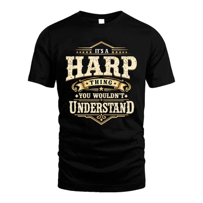 HARP HH-F009–Personalized Name Quote Apparel “It’s an NAME Thing You Wouldn’t Understand”