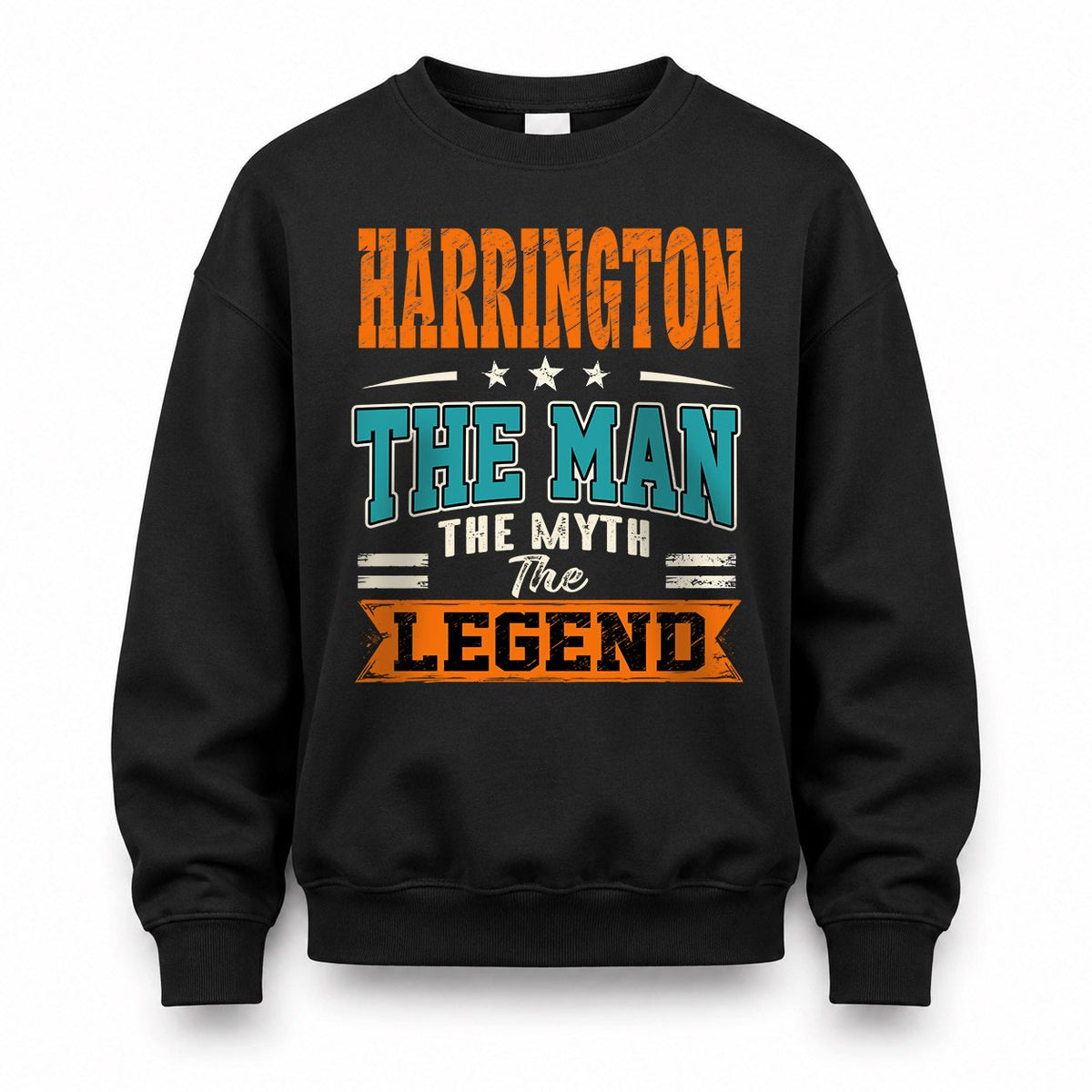 HARRINGTON HH F007 The Man The Myth The Legend Personalized Shirt – Gift for Men