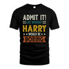 HARRY HH88-K2–Personalized Funny Quote Apparel “Life Without NAME Would Be Boring”