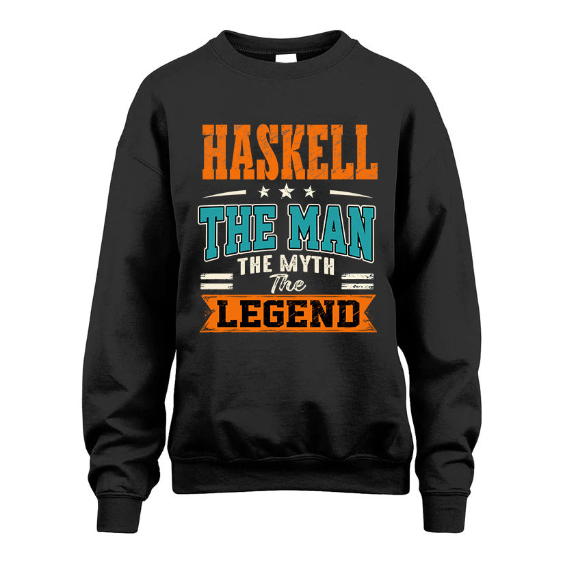 HASKELL HH F007 The Man The Myth The Legend Personalized Shirt – Gift for Men