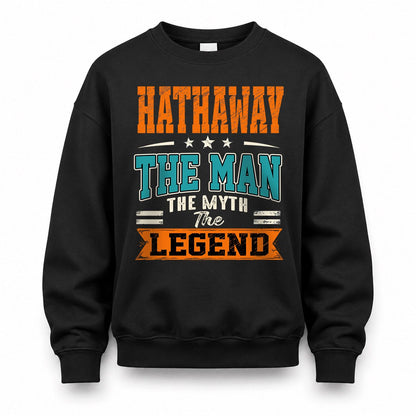 HATHAWAY HH F007 The Man The Myth The Legend Personalized Shirt – Gift for Men